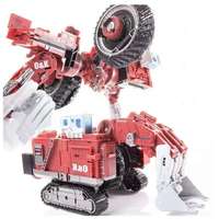AOYI DD04 Transformation Action Figure Toy Masterpiece The Saboteur Scrapmetal Model OP Commander Hercule Deformation Robot Gift