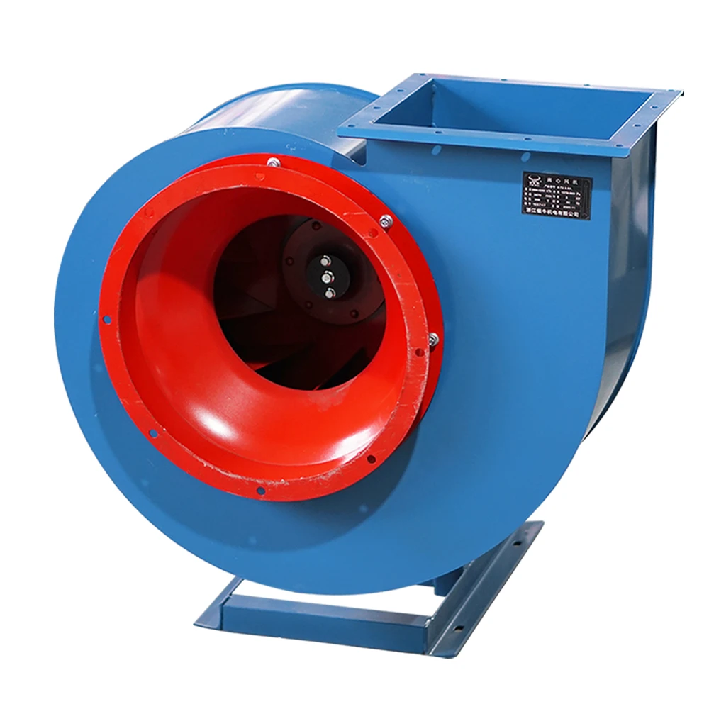 4-72 industrial exhoust fan 8000 cfm centrifugal blower fan  1.5hp