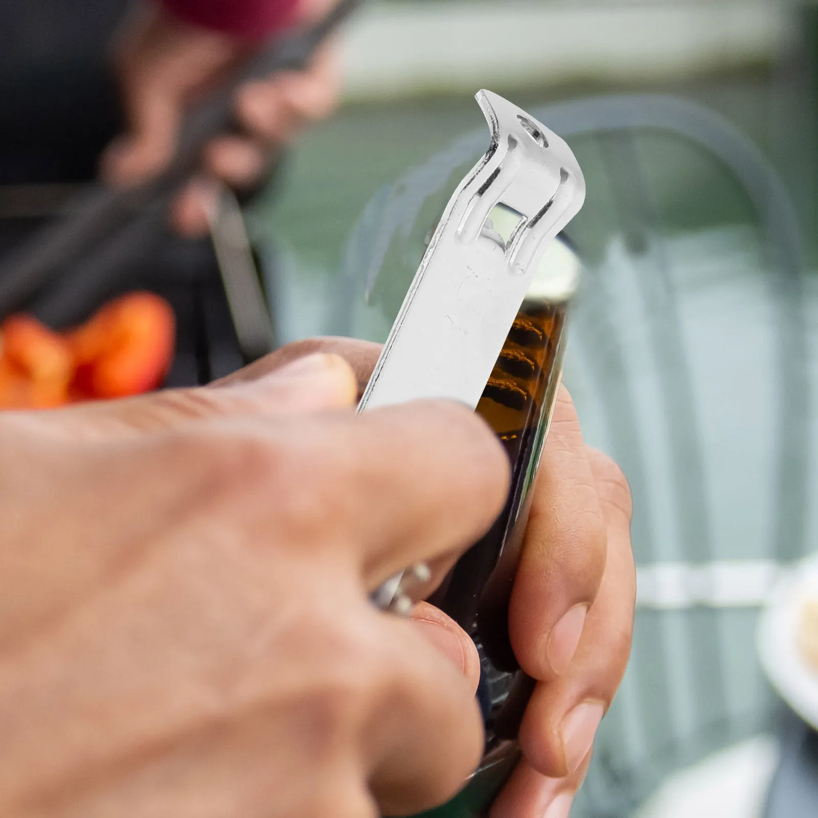 

4pcs Small Vial Opener Mini Bottle Lid Opening Tool Portable Cap Lifter For Glass Containers Nurse Hospital Supply Kitchen Bar