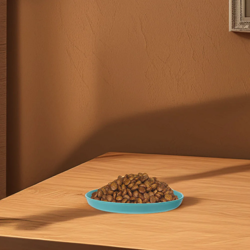 

8Pcs Shallow Cat Bowls Whisker Wide Flat Plates for Wet Food Kittens Short Legged Cats Food Bowl for Cats