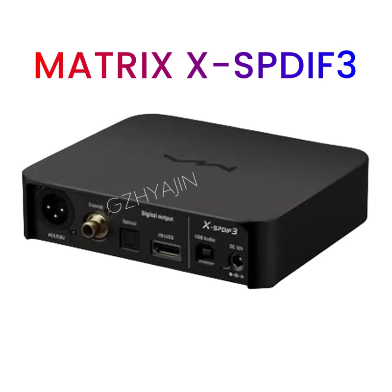 Matrix X-SPDIF3 USB-Digital-Audio-Schnitts telle iis Ausgabe Isolation Dual Femto sekunden uhr