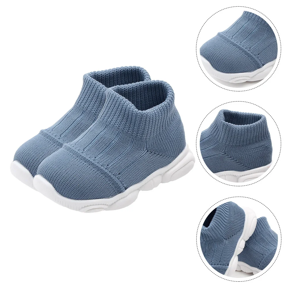 1 زوج المضادة للانزلاق الطفل Prewalkers حذاء مريح للتنفس تصميم فريد آمن للرضع طفل Prewalker المضادة للانزلاق الأحذية