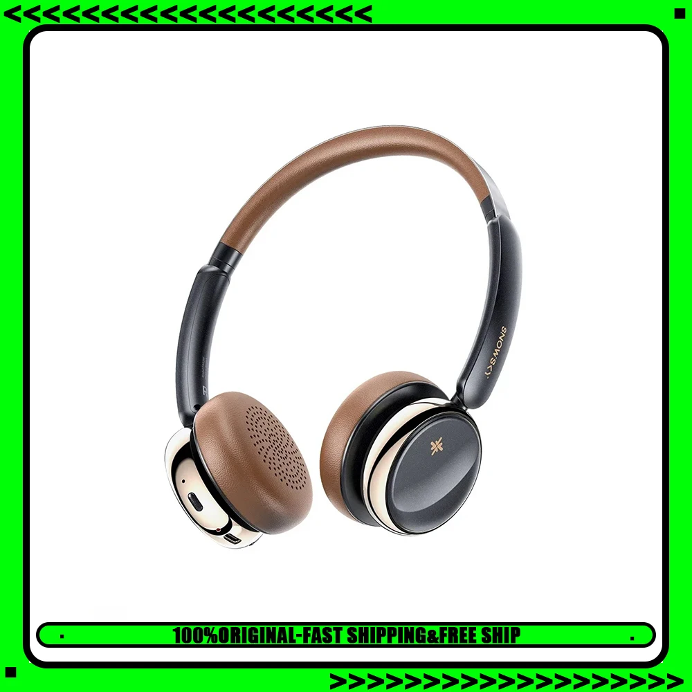Fiio Snowsky Anytime Headset Wireless Bluetooth5.4 Hifi Anc Noise Reduction 58h Long Endurance 560mah Support Gaming Mode Gifts