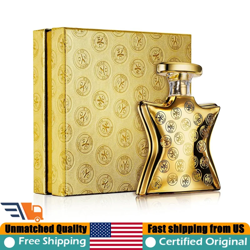 Bond No 9 Perfume 3.4 Oz Portable Lasting Oriental Woody Unisex Pheromones Cologne Eau de Parfum 100 ML Luxury Premium Perfumes