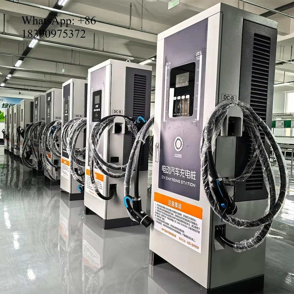 Manufacturers Electric Vehicle Battery Storage OCPP 60kW GBT Car Charging Pile Station Fast EV Charger Power Bank