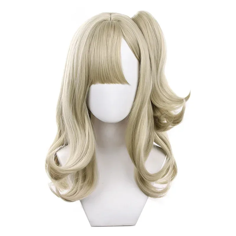 25COSGame Reverse 1999 Matilda Bouanich Cosplay Wig 60CM Grey Heat Resistant Synthetic Hair Anime Cosplay Wigs Halloween Men Wom