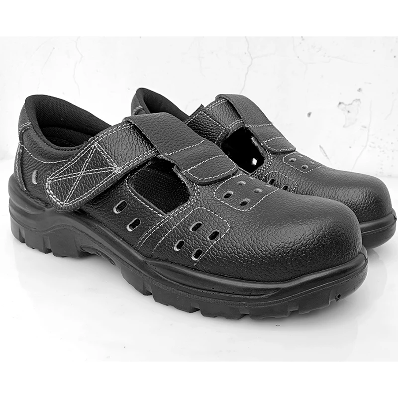 

Мужские повседневные дышащие стальные носки, рабочая защитная обувь, летние оригинальные кожаные сандалии, рабочие безопасные ботинки, защитная обувь