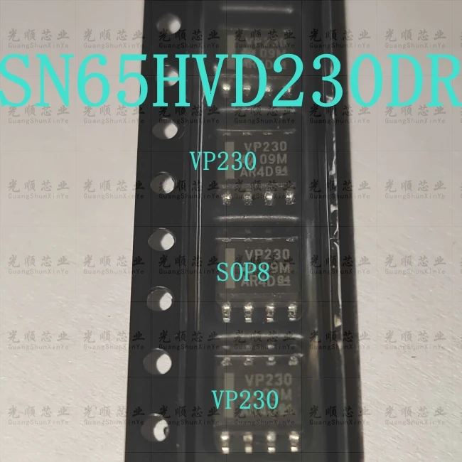 5pcs  SN65HVD230DR      VP230     SOP8