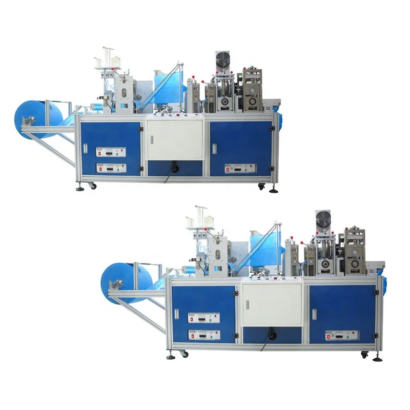 YUGONG Automatic Machine Ultrasonic Non Woven Shoe Cover Making Machine