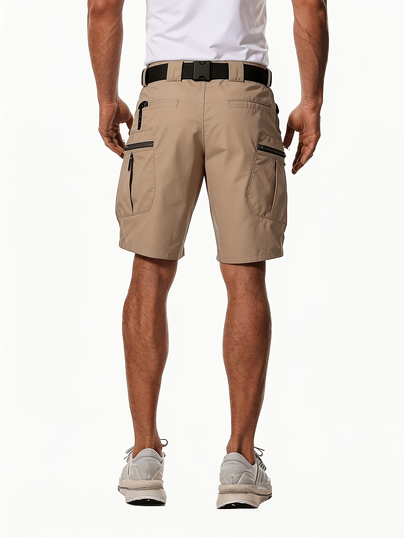 

Men's Tactical Workwear Shorts - Lightweight Quick-Dry Windproof & Shrink-Resistant Suitable for Hiking, Fishing, Gym, Outdoor