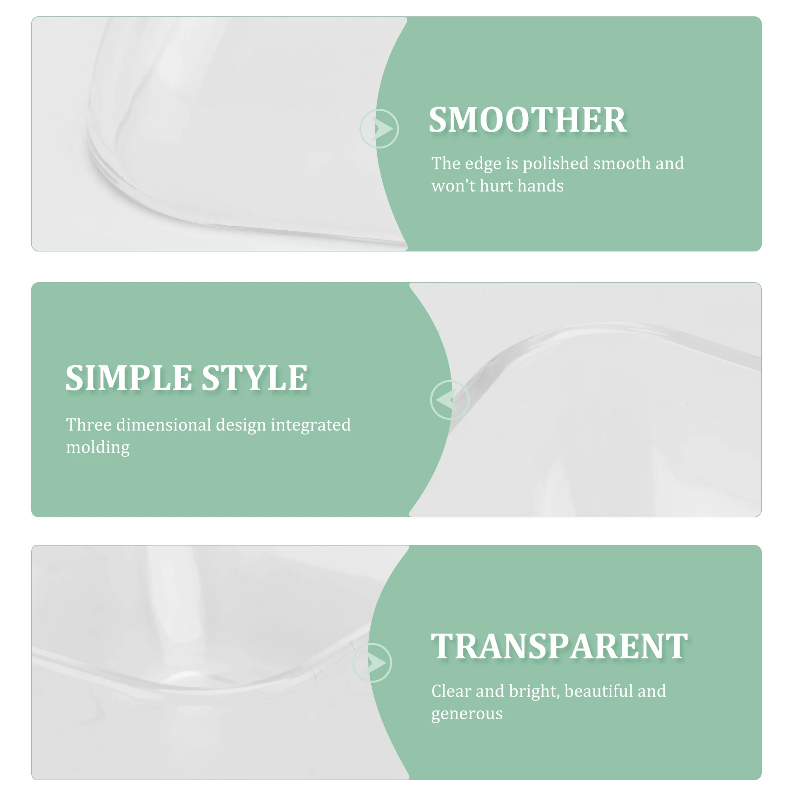 

1 шт., высококачественная стеклянная чаша, кухонная утварь, идеально подходит для дома, ресторана, салата, лапши, фруктов, риса, десерта, микроволновой печи