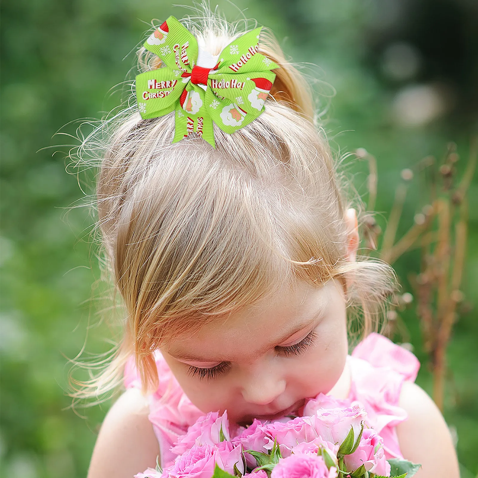 

Набор из 15 заколок-бантиков для волос: Рождественские заколки для детей, очаровательные заколки теплых оттенков, новогодние заколки-зажимы для девочек, праздничные украшения для волос