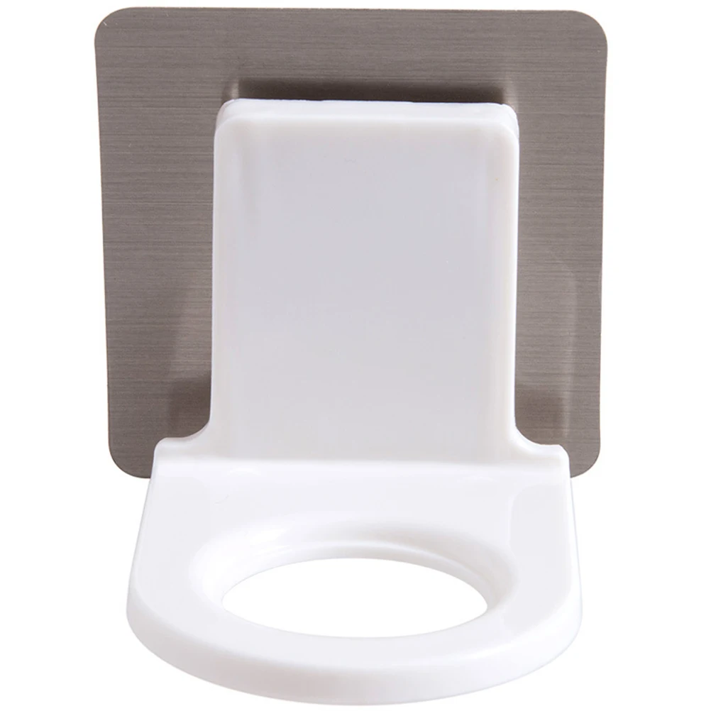 

4Pcs WallMounted BottleClamp SelfAdhesive DispenserHolder ShowerGelRack LiquidSoapHolder BathroomAccessories StorageOrganizer