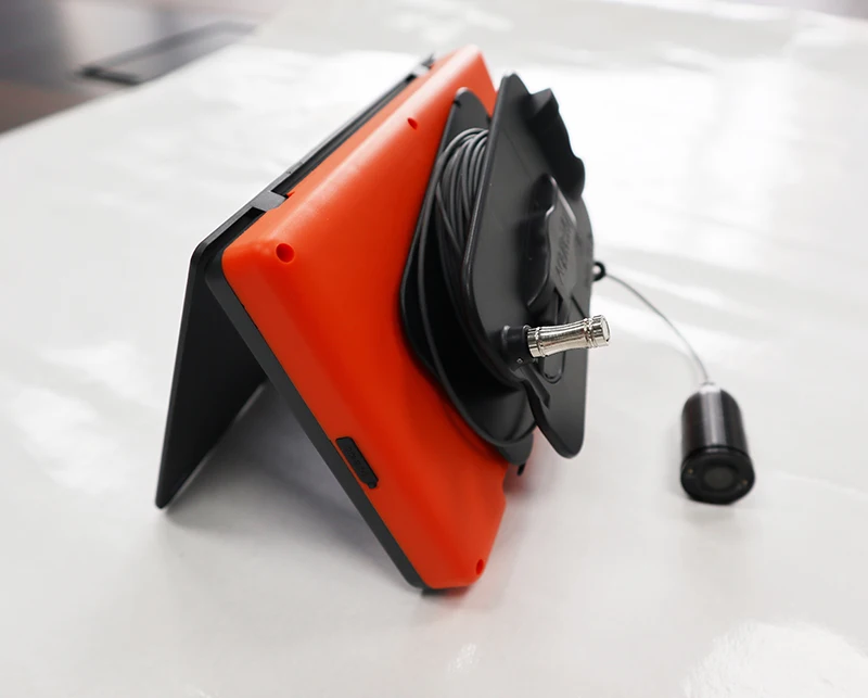 HR-7015T Original New Upgrade with Rotating Reel Spool Fishing Accessories Set Ice Underwater  Fishing Detector