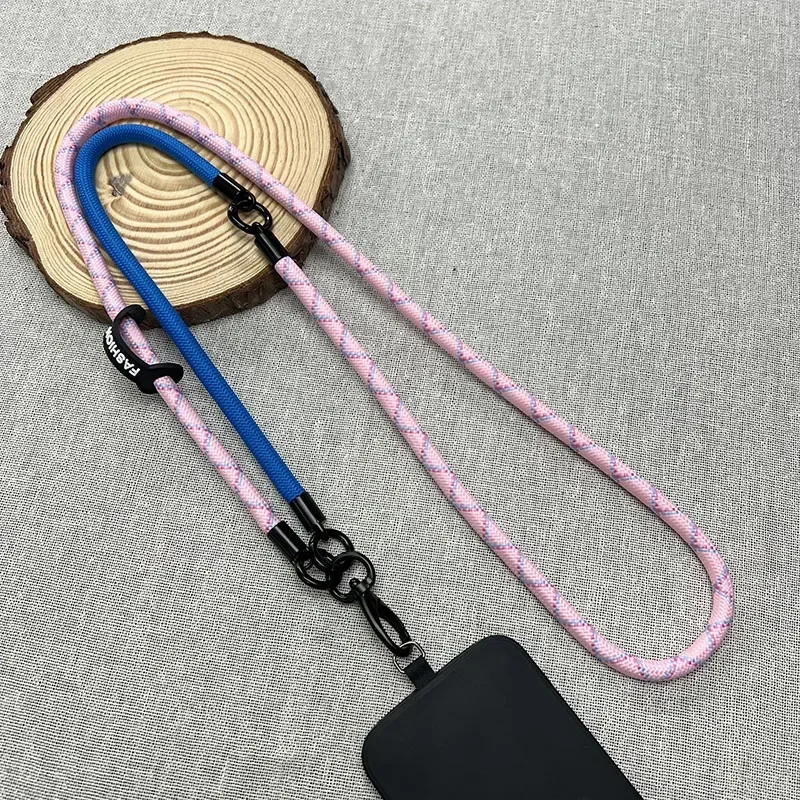 

Korea Fashion Universal Phone Lanyard Strap Mobile Phone Hanging Rope Neck Straps Anti-lost Lanyard Portable Women's Bag Lanyard