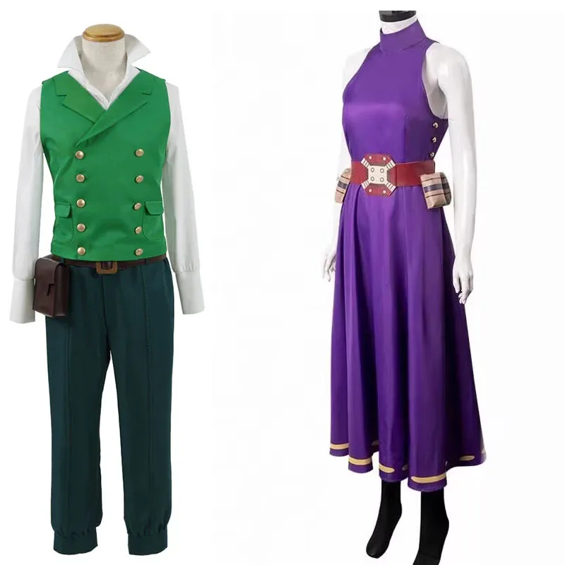 

Костюм для косплея героини Цуцуми Кайны и Мидории Изуку, женский наряд Наганты, аниме-костюм Боку, фиолетовые платья для Хэллоуина, комплекты для женщин, индивидуальный размер