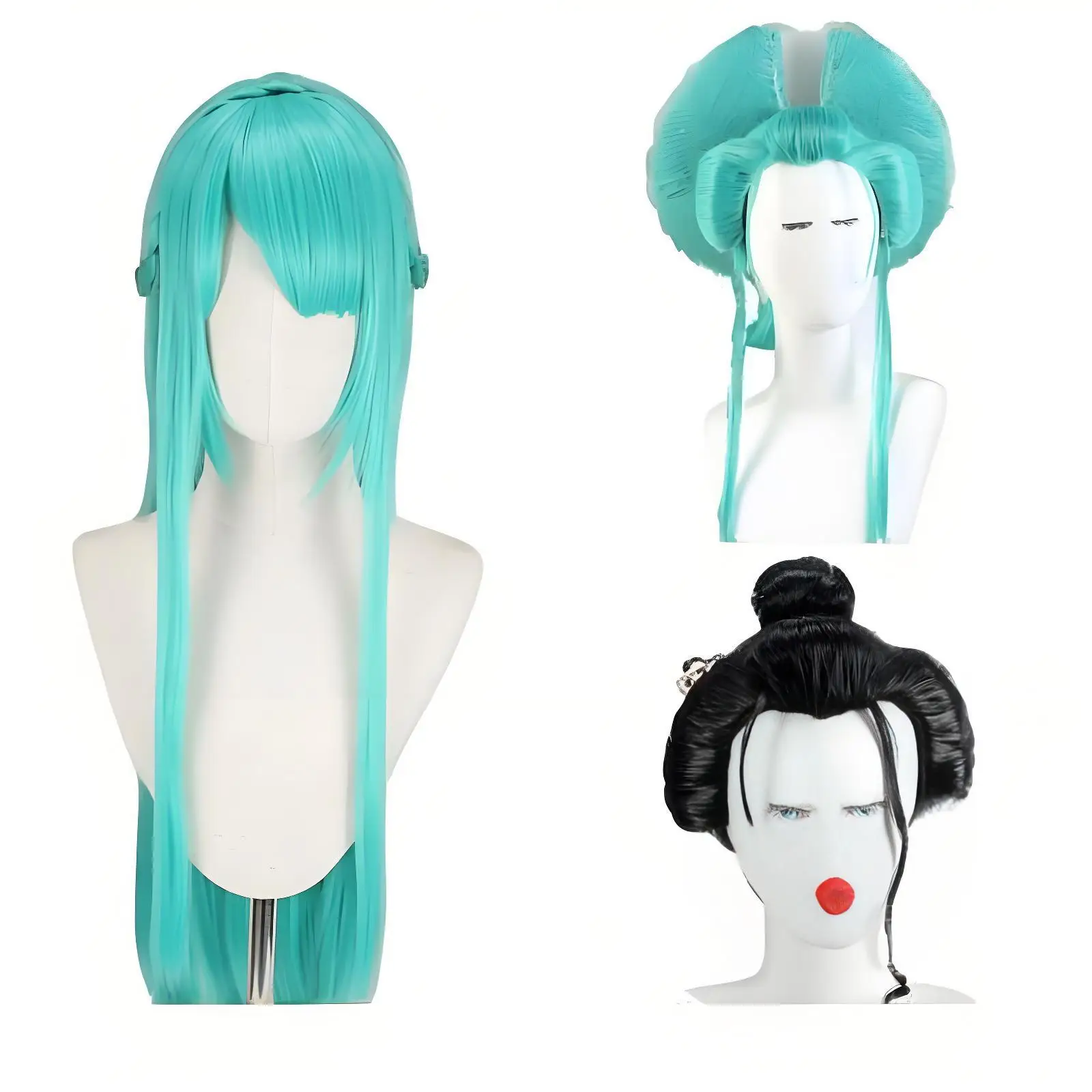 Handmade Cosplay Wigs for ONE PIECE Kozuki Hiyori Nico Robin
