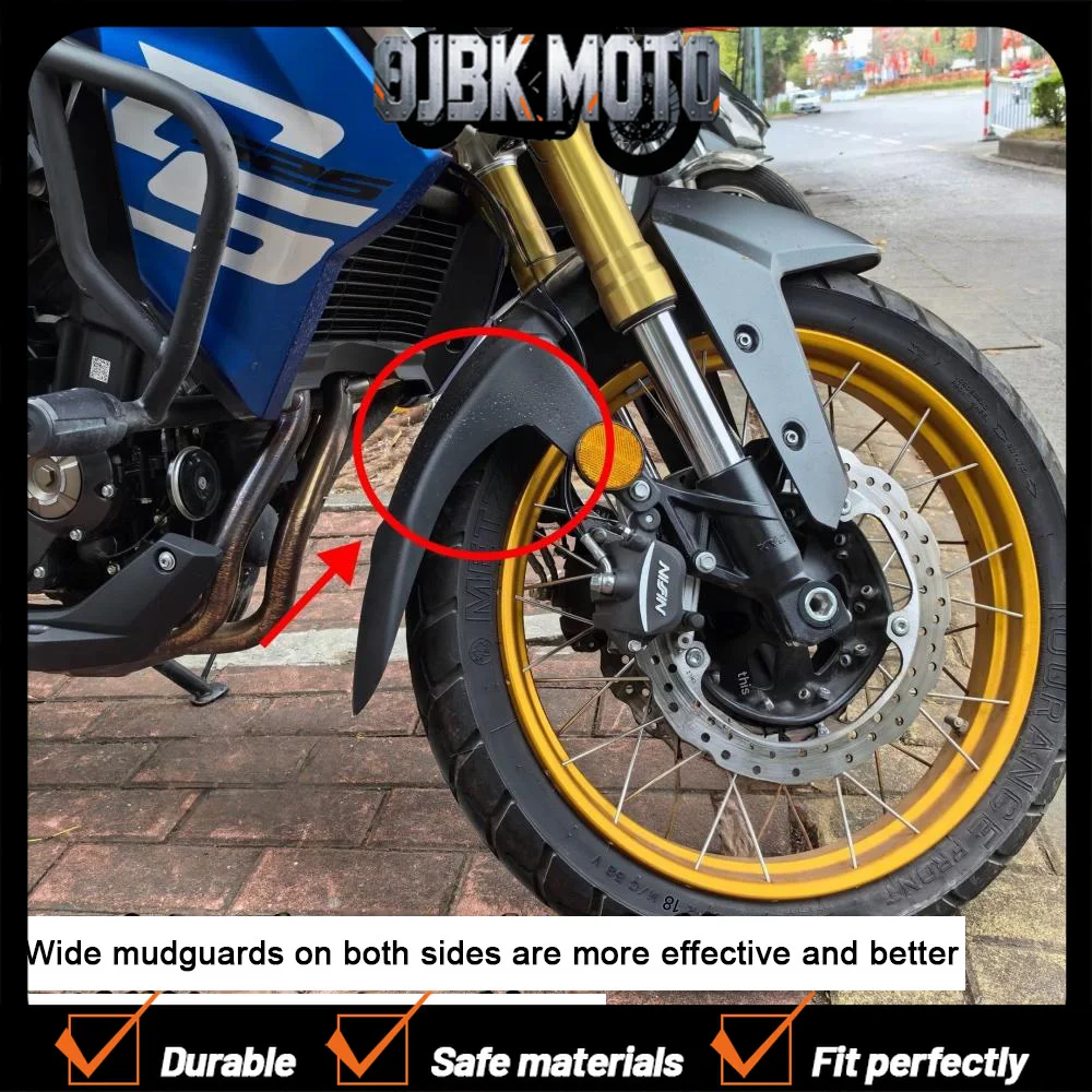 

【Perfect fit】For VOGE DS625X DSX625 ds625x motorcycle front fender extension modification parts front wheel fender tile