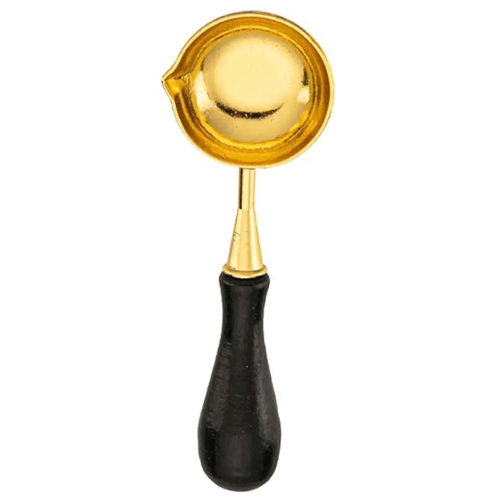 Modern Break Decor Sealing Wax Spoon 10.5*3.5cm Wood Valentine\'s Day EASY TO CLEAN Elegant Looking For Christmas
