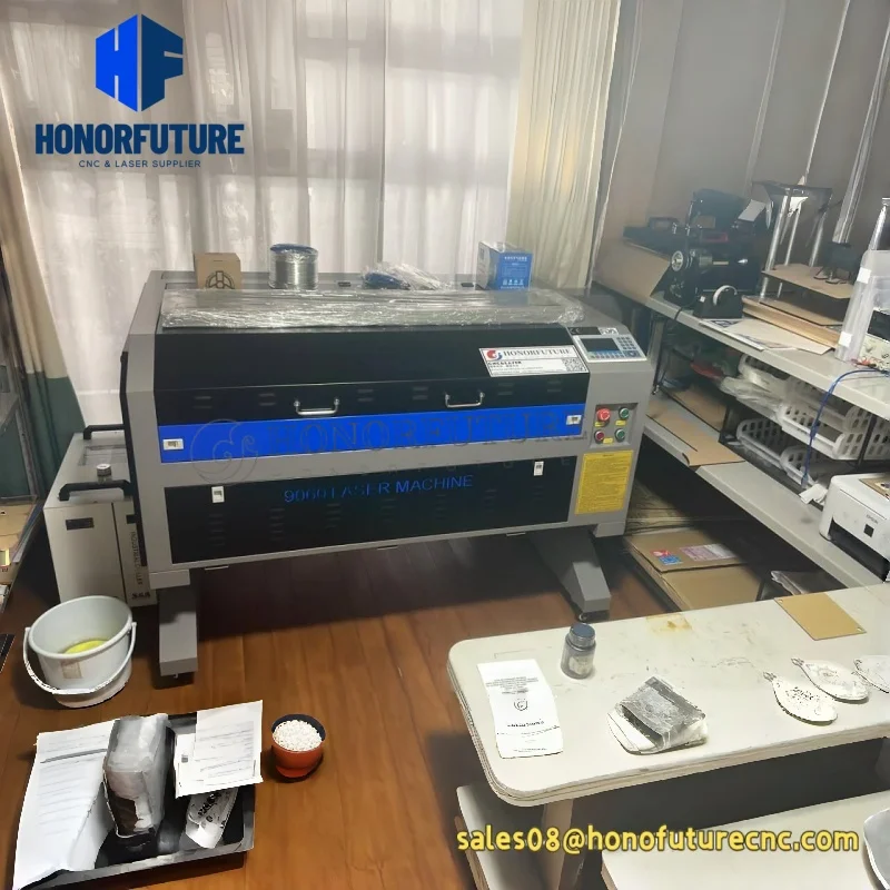 

CO2 Laser Engraving Machine 60w 80w 100w Lazer Engraver 40*60cm 90*60cm Engraving Area for Wood Leather Acrylic Cutting 130w