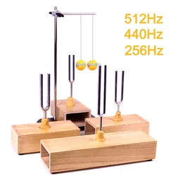 Conjunto de experimentos de acústica física, diapasón resonante, diapasón, experimento de contraste, tenis de mesa, equipo de enseñanza colgante