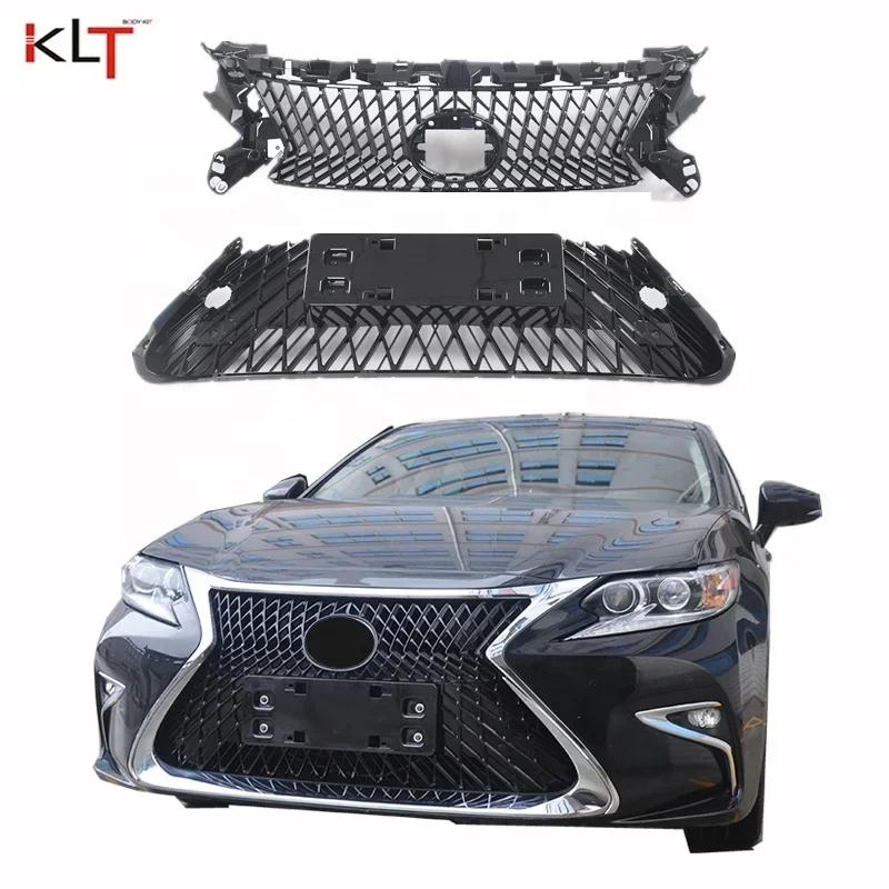 KLT Car front grille for  2015-2017 ES200 ES250 ES300H upgrade  LS/ ES F-SPORTS customcustom