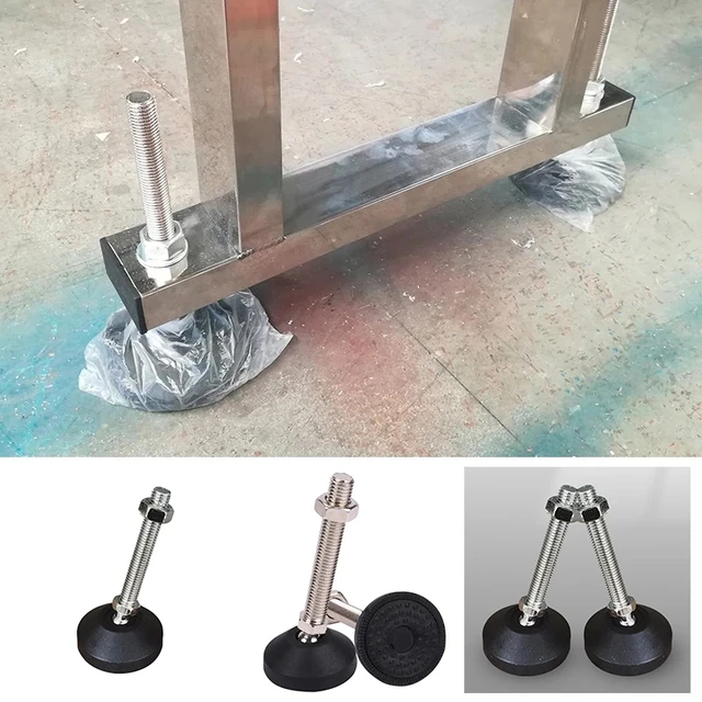 4 szt. M8 M10 M12 M16 stopka regulacyjna kierunku nylonowe uniwersalne kopyta naprawiono kotwica kubek DIY sprzętu do profilu aluminiowego