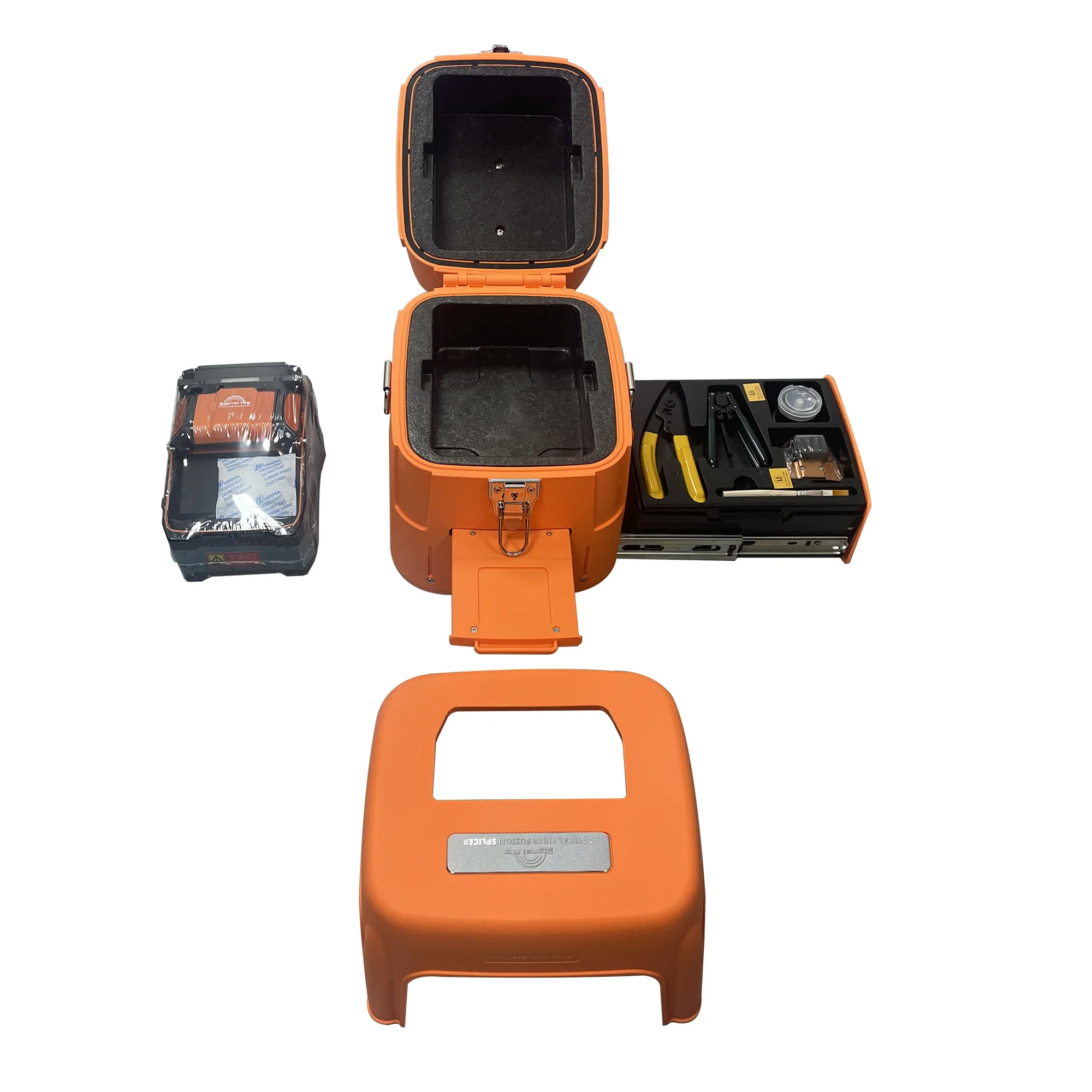 AI-9 6 Motors Multi-Language Fiber Core Alignment Touch Optical Fiber Fusion Splicer Within VFL and OPM Function Screen