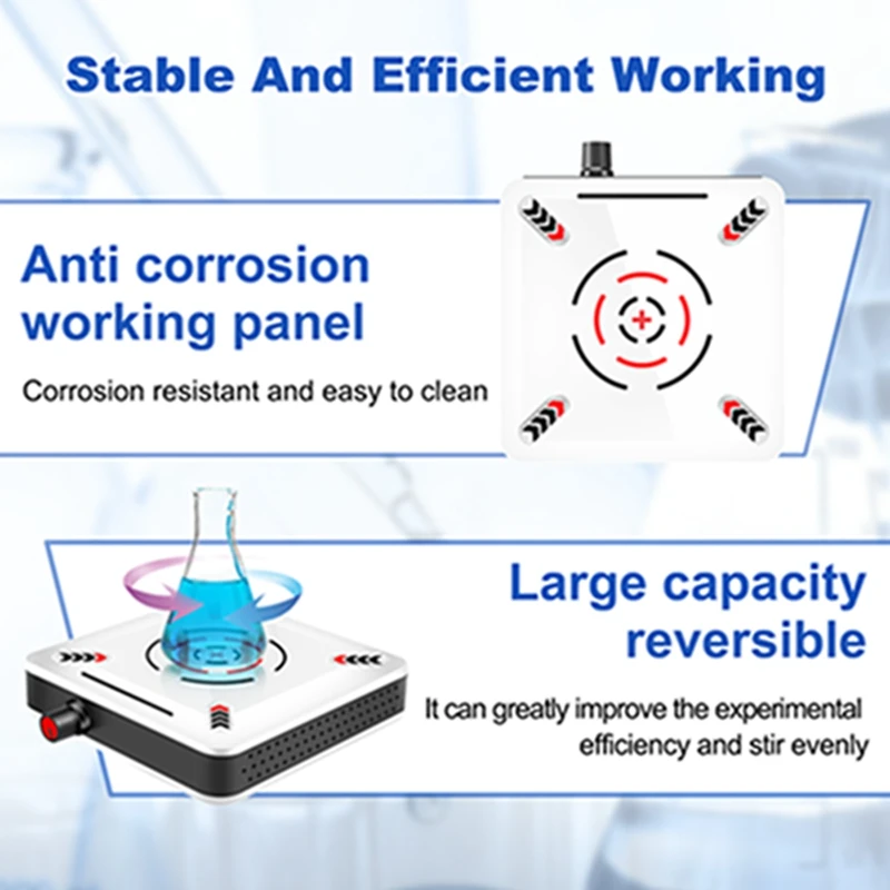 Магнитная мешалка, 6,5 дюйма, 2500 об./мин.