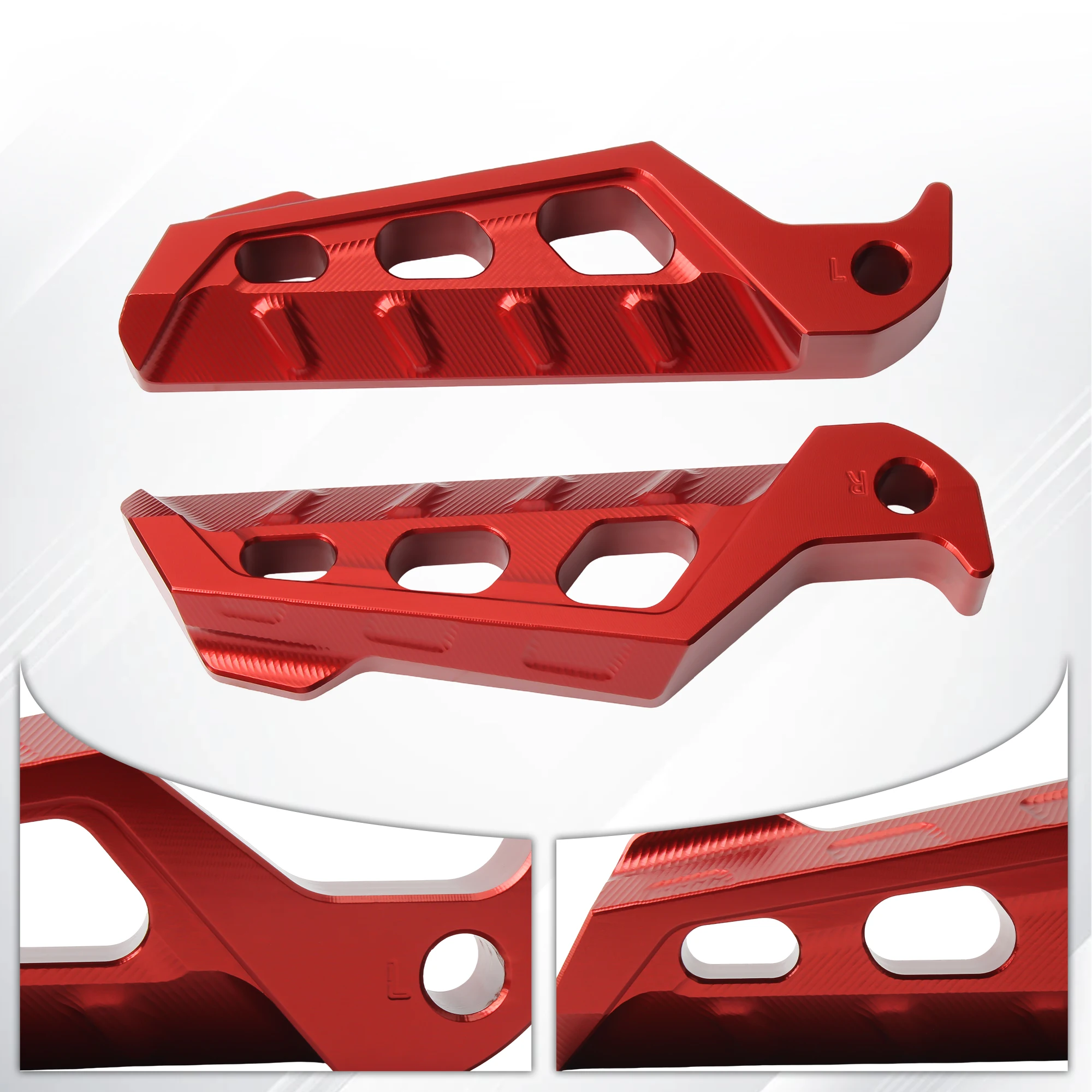 For Yamaha Motorcycle Foot Pedals CNC Aluminum Alloy Accessories for Nmax Xmax Tmax R1 R3 MTO3 NVX155 Scooter Modification Parts - Image 3