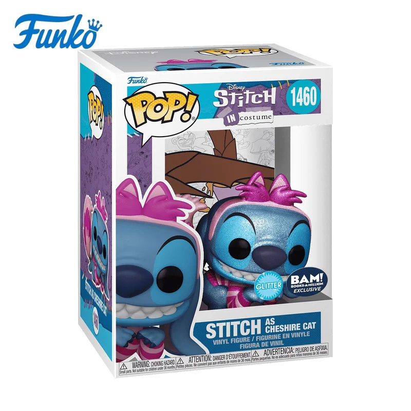 

Funko POP Original Disney Lilo & Stitch: Stitch, Cheshire Cat - Action Figure Ornament Doll & Gift for Boys and Girls Collection