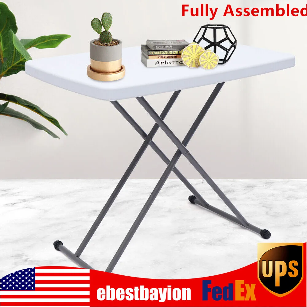 

Offering Portable 30.3D X 19.7D Plastic Utility Foldable Table Small Indoor Outdoor Folding Table, Camping And Party