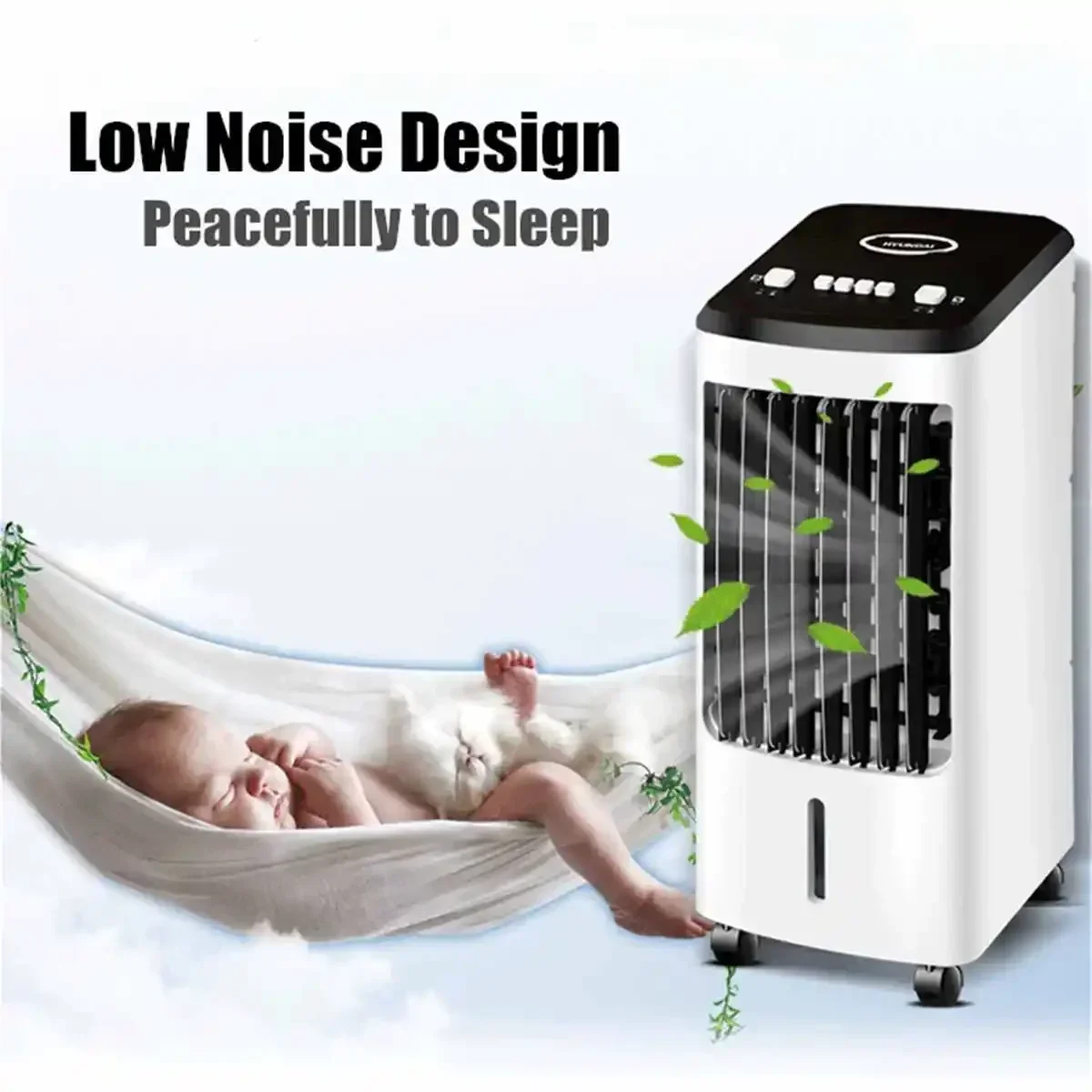 70W Portable Air Conditioner Conditioning Fan Humidifier Cooler Cooling 220V Air Conditioner Timed Cooling Fan Humidifier+Gift