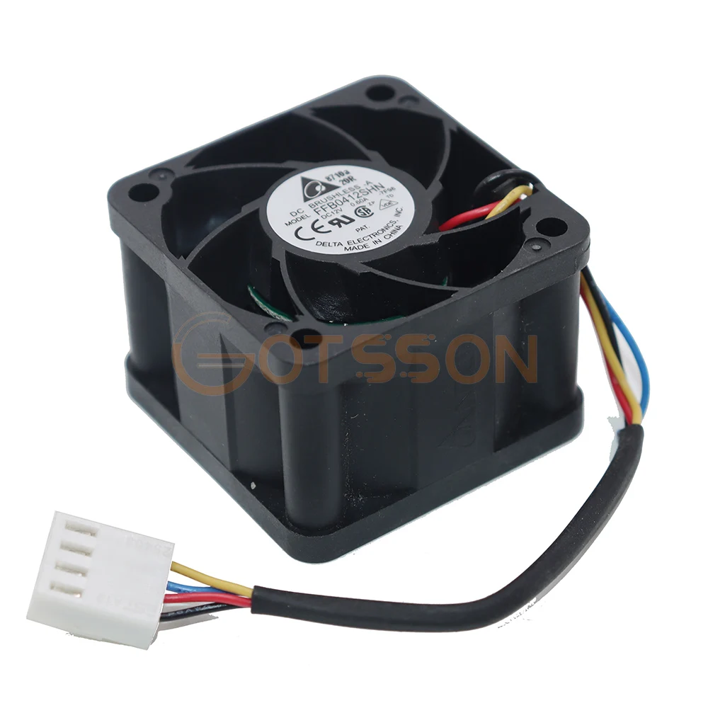 For Delta FFB0412SHN  4028 4cm 40*40*28MM cm double ball cooling fan DC12V PWM 0.6A