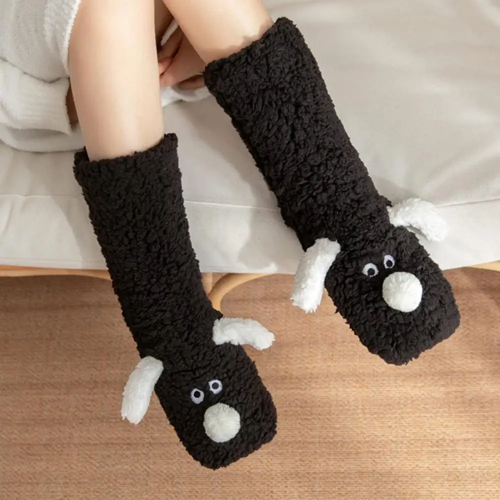 Floor Socks Adult Sleep Winter Snow Socks Home Confinement Leg Cover Carpet Slippers Socks Women