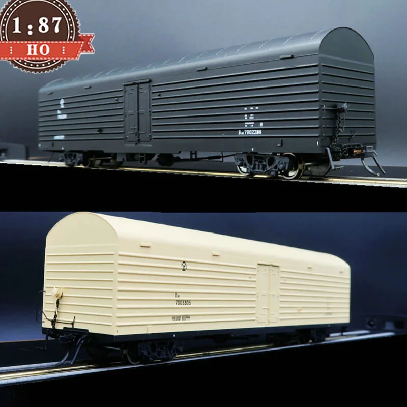 

Diecast HO Scale 1/87 B15E Freight Train Carriage Model Black Yellow Adult Classic Collection Display Gift Souvenir Spot