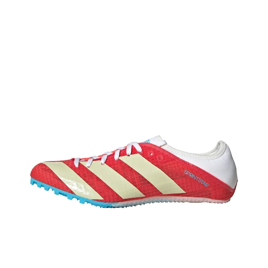 Adidas Sprintstar Running Shoes Men's Low Top Red/Yellow GY3537