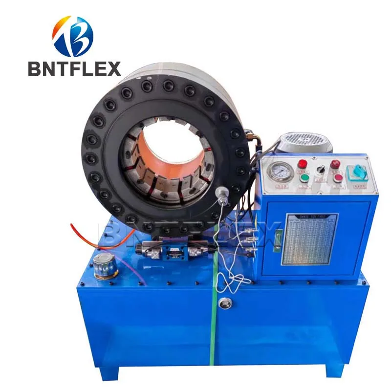 industrial machinery hose assembly making 6 inch BNT150 rubber hose crimping machine with high accuracy manual hose crimper