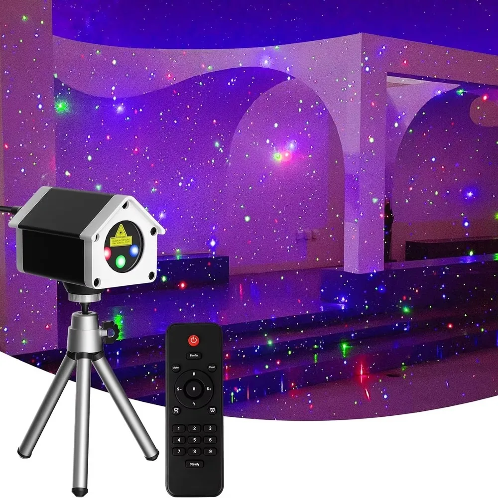 Solar Laser Lights Projector Outdoor IP65 Waterproof Firefly Motion Landscape Lamp for Garden Yard Christmas Party