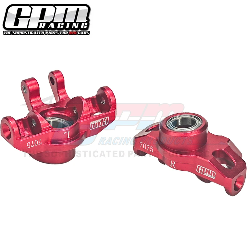 Bloque de dirección delantera GPM Alu 7075 para ARRMA 1/18 Granito Grom Typhon Grom