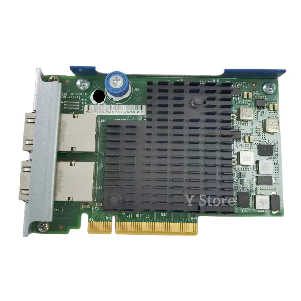 Y loja para hp 561flr-t X540-T2 10gb placa de rede de 10 gigabit de porta dupla 700697-001 701525-001 pcie x8 riser cartão envio rápido