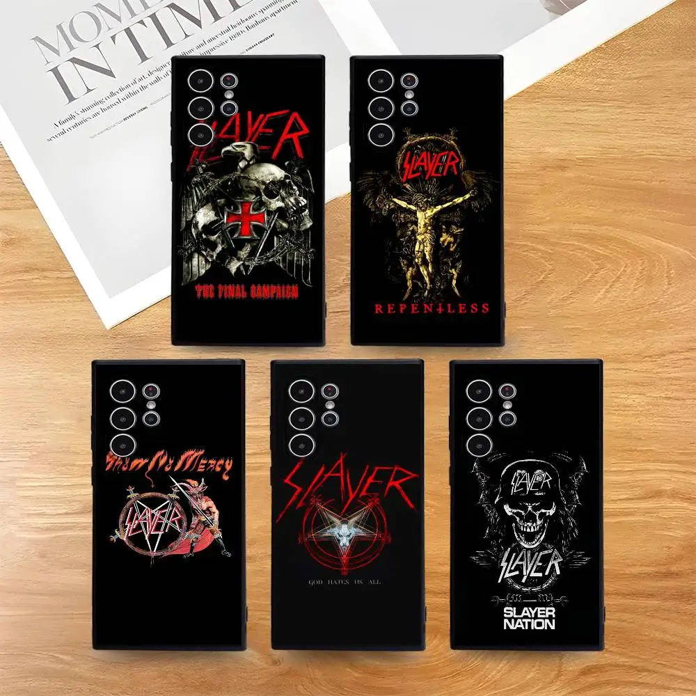

Band S-Slayer Phone Case Skin-Friendly Soft TPU Case Compatible With Samsung S21/S22/S23/S24/S25 FE/Plus/Ultra