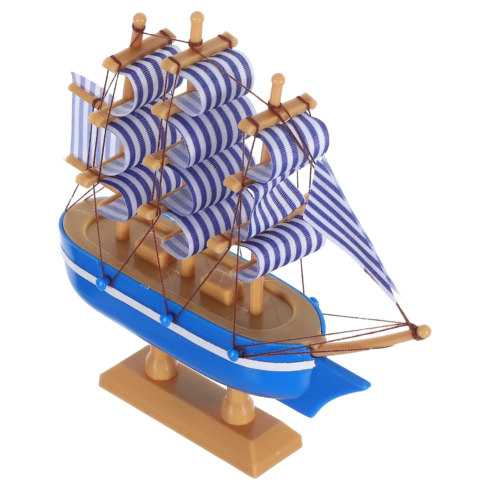 

Cake Decoration Sailing Theme Cupcake Topper Miniature Nautical Party Supplies Sailboat Model nament Graduation Decorations Safe
