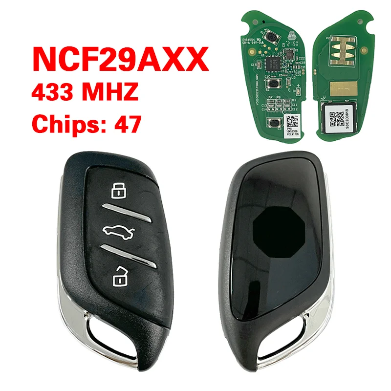 

CN097019 оригинальный для MG Smart Key с чипом ID47 NCF29AXX, дистанционный ключ без ключа Go