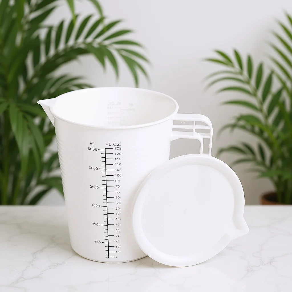 

Пластиковый мерный стакан емкостью 3500 мл с ручкой и носиком, высокоточный контейнер для измерения масла в шкале для трансмиссионной жидкости, моторного масла