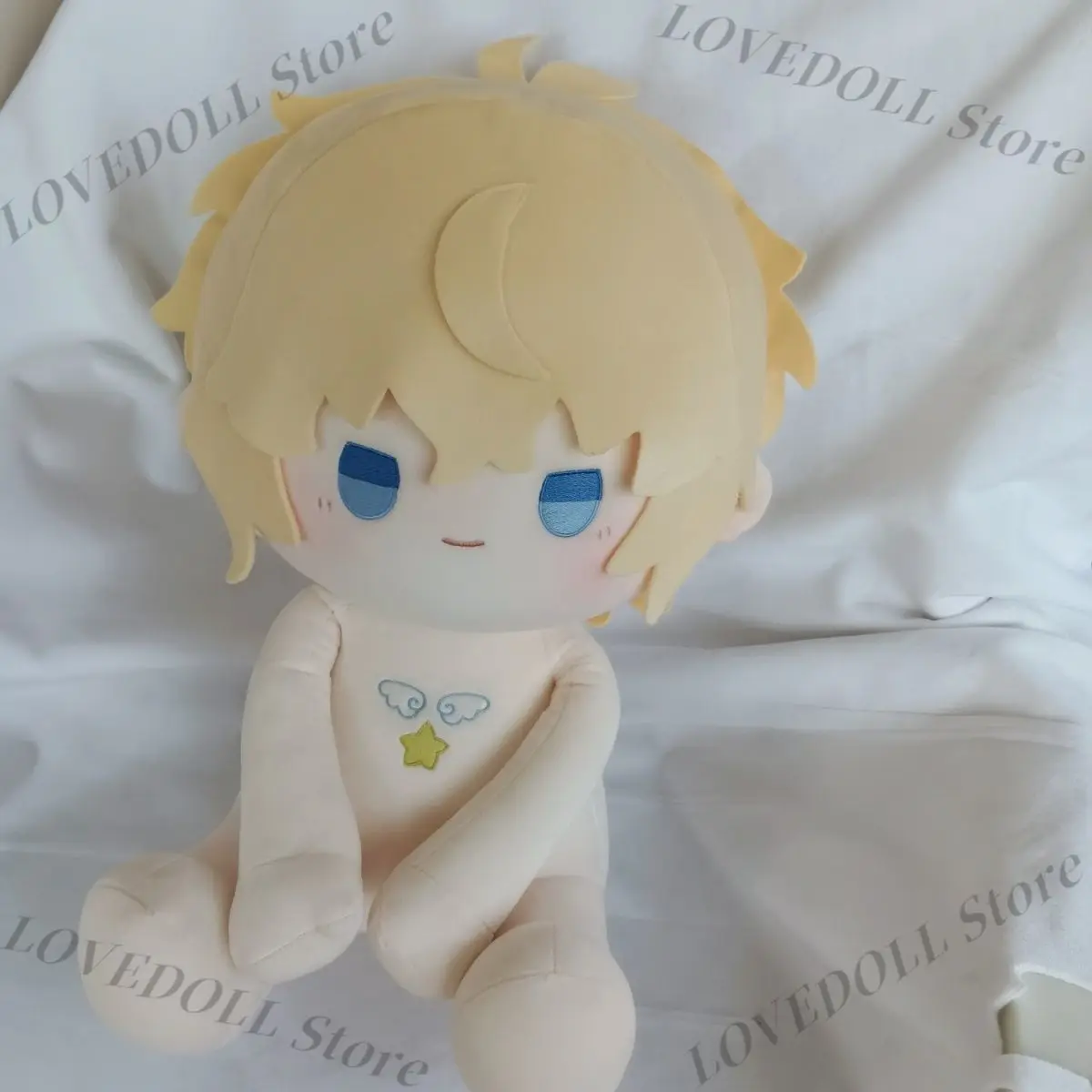 

Anime Role Mikaela Hyakuya Cosplay Soft Plush Doll Body Dress Up Stuffed Toys Sitting Posture Figures Pillow Xmas Gift 40CM