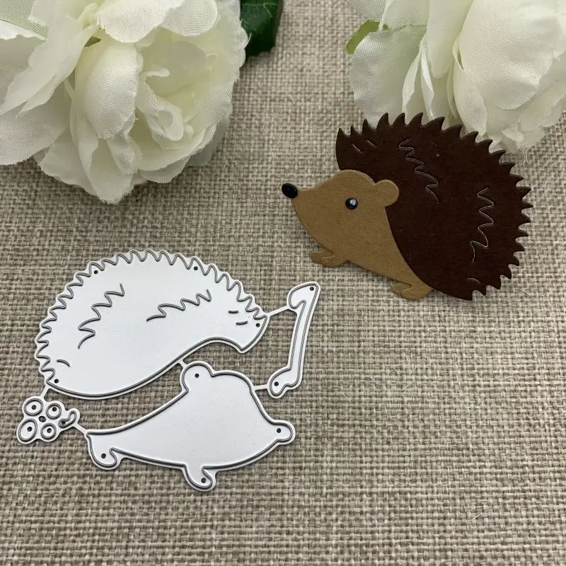 Hedgehog Metal Cutting Dies For DIY Scrapbooking Decorative Embossing Handcraft Die Cutting Template Mold