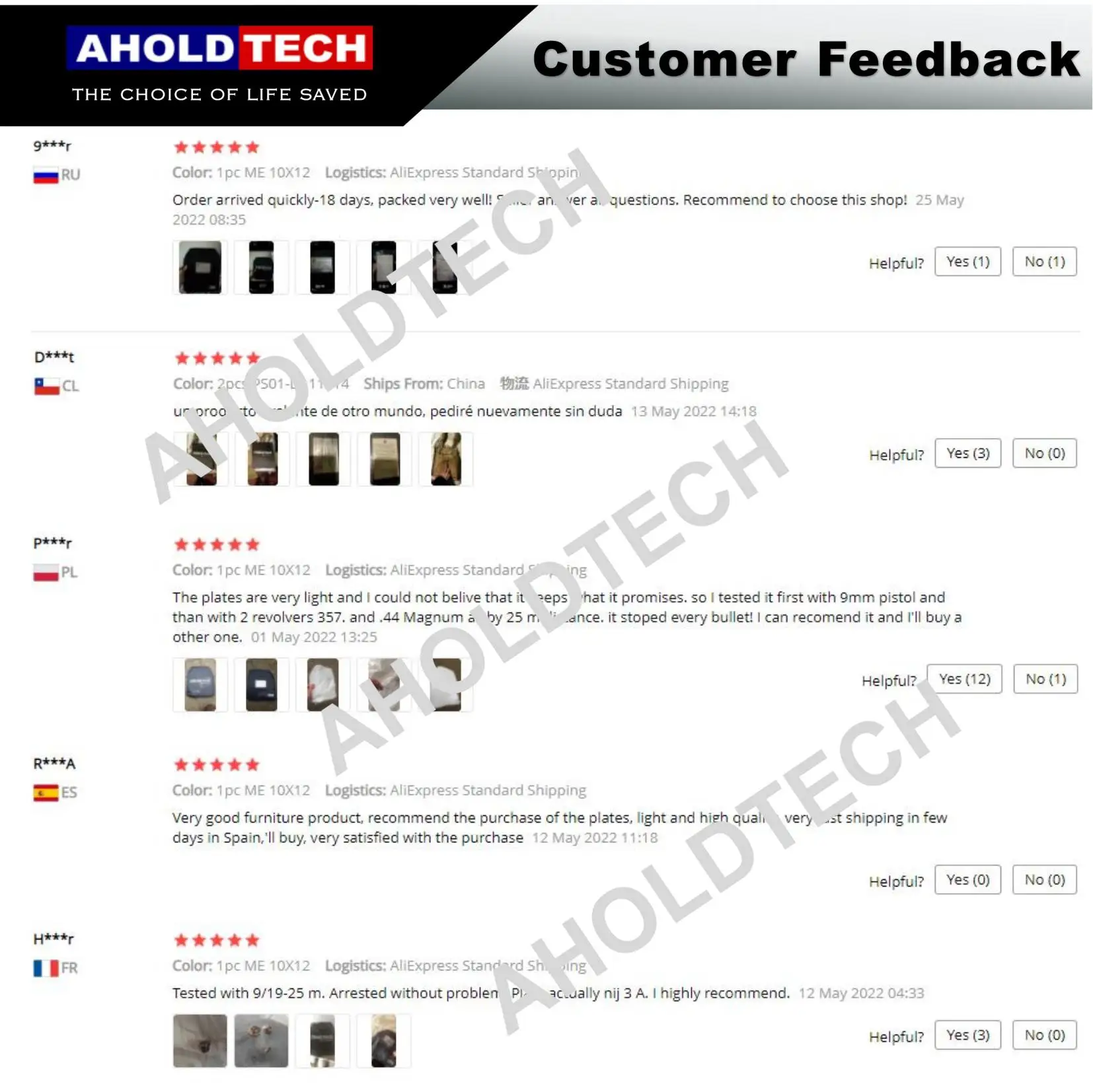 Aholdtech ST03 5X8 125*200 NIJ IIIA 3A Soft Bulletproof Plate Ballistic Vest Bulletproof Board Side Waist Armor Panel