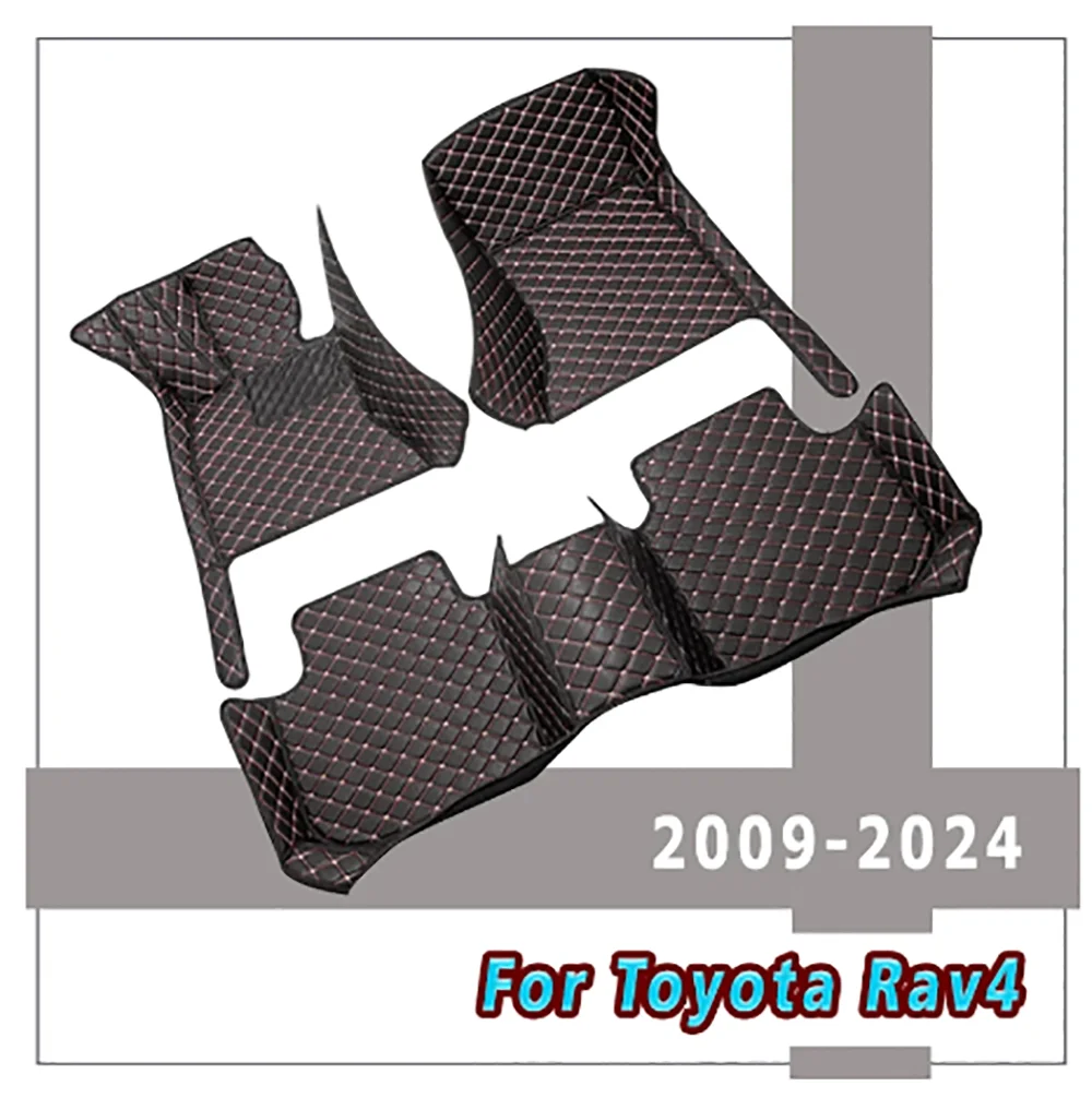 Carpets Auto Car Floor Mats For Toyota Rav4 Rav 4 2024 2023 2022 2021 2020 2019 2018 2017 2016 To 2009 Interior Accessories Rugs