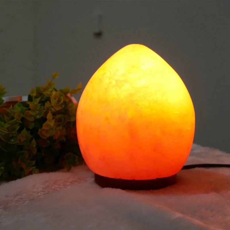 

Rose Salt Lamp Sculpting Shape Lights Ore Lamp Bedside Ornaments Small Night Lamp Home Decor EU PLUG